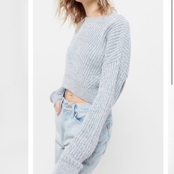UO Cropped Knit Pullover - Picture 2 of 6